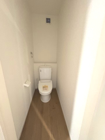 現地写真。2階にもトイレです。