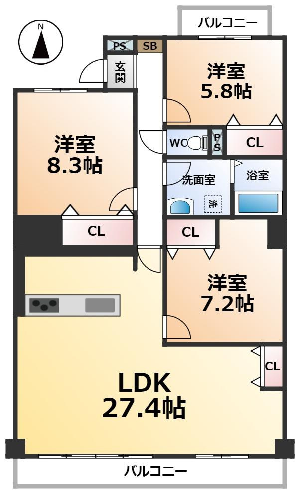 間取り：323000557413