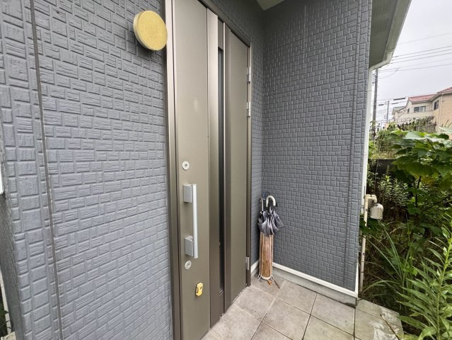 ゆったりとした玄関です