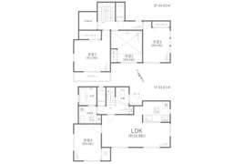 横浜市神奈川区西寺尾1丁目 中古戸建の間取り