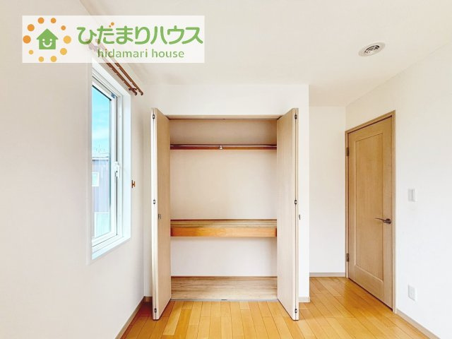 各居室にはしっかりと収納を完備！