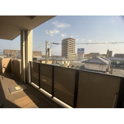約23？とゆったりとした広さのバルコニー♪