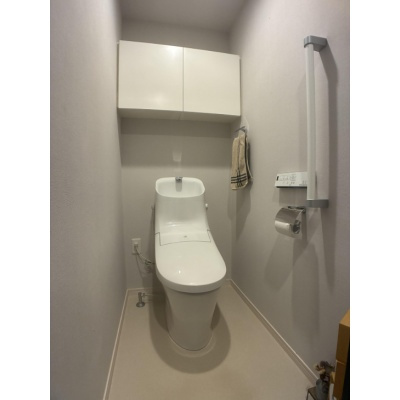 快適に使えるウォシュレット付きトイレを完備！