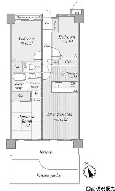 間取り：334000230108