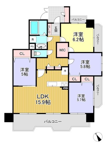間取り：323000515034