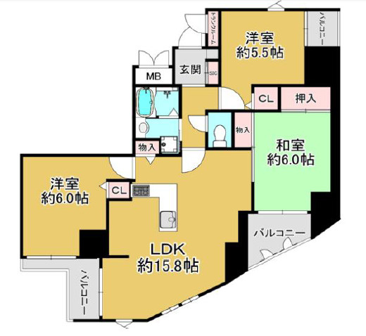 間取り：328000594016