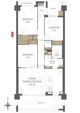 間取り：304000322123