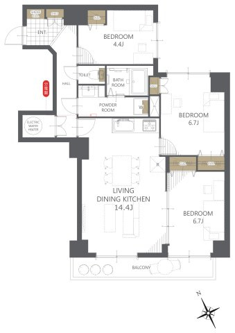 間取り：301000101539