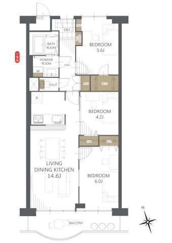 間取り：327002110547