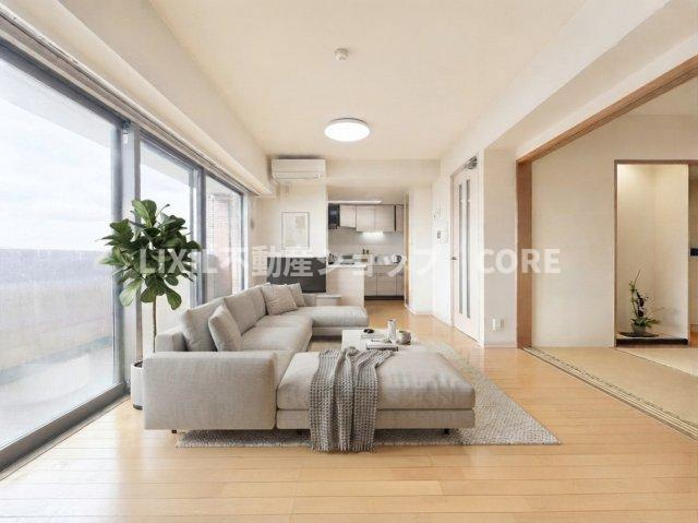 本画像はCGで作成しており、実際に現地に家具は置かれておりません。また、価格に家具は含まれておりません。