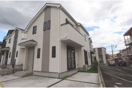 ハートフルタウン　昭島市田中町1丁目　新築　全2棟　2号棟の外観