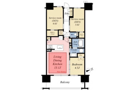 シティハウス西池袋の間取り