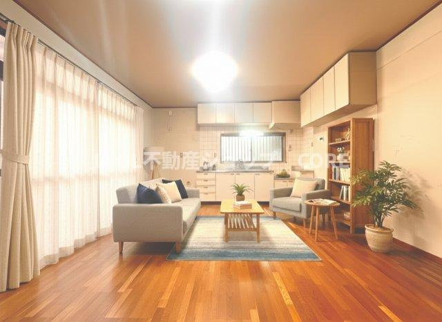 本画像はCGで作成しており、実際に現地に家具は置かれておりません。また、価格に家具は含まれておりません。