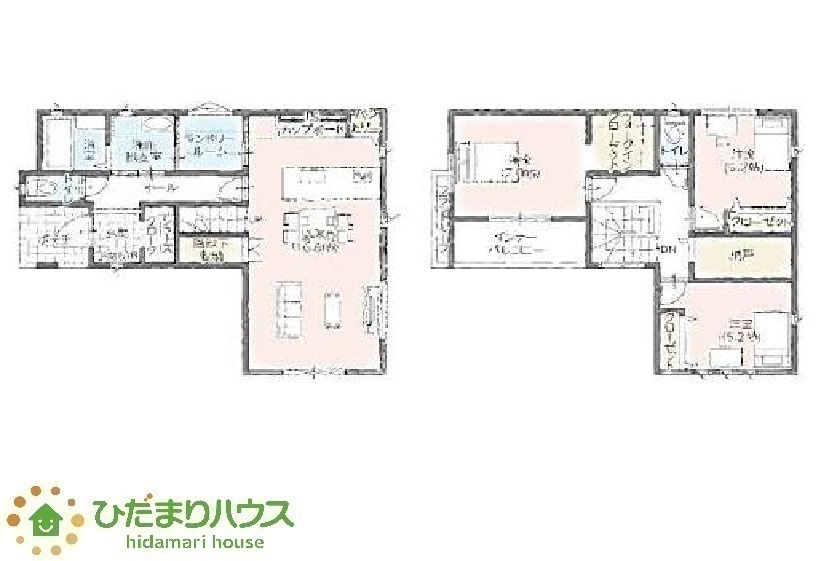 収納豊富な間取りで、荷物が多くても安心！　