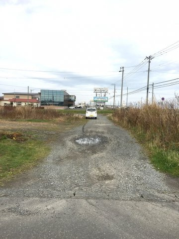 敷地内にある通路です