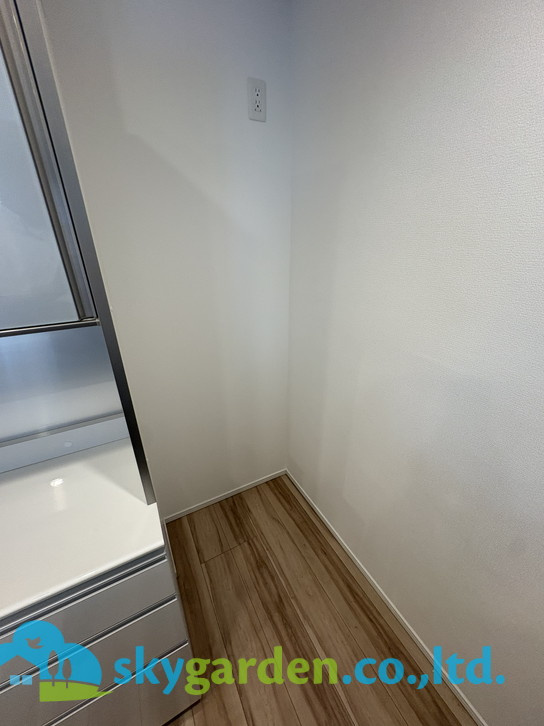 冷蔵庫置き場
