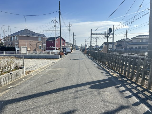 南羽生1丁目（全1区画）　前面道路：2026年1月15日撮影