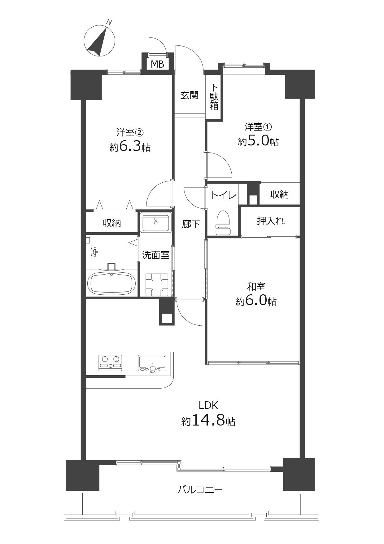 間取り：323000479296