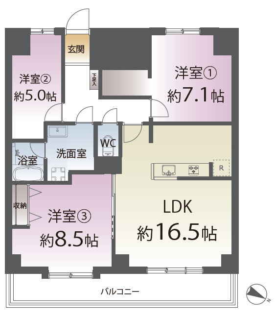 間取り：304000315577