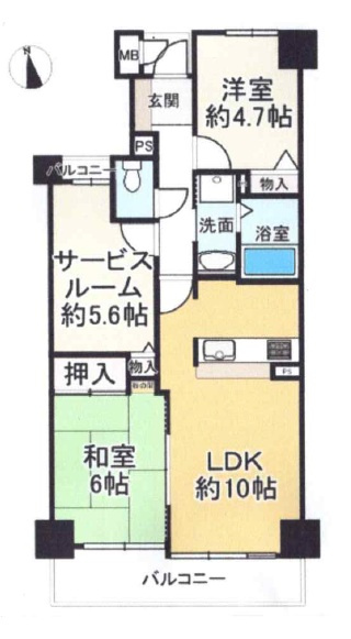 間取り：328000627036