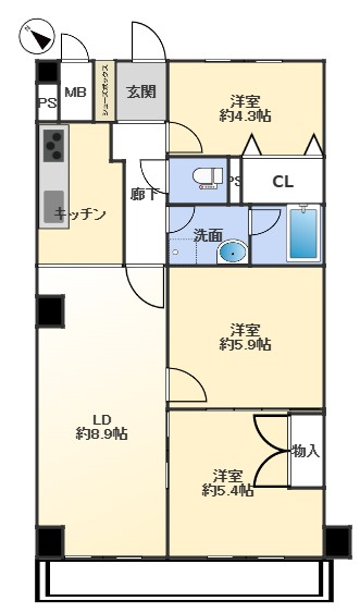 間取り：323000501360