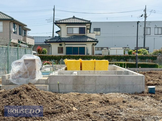 【現地写真】1号棟　建築中