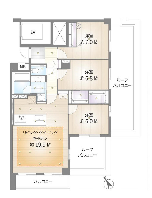 間取り：313004652387