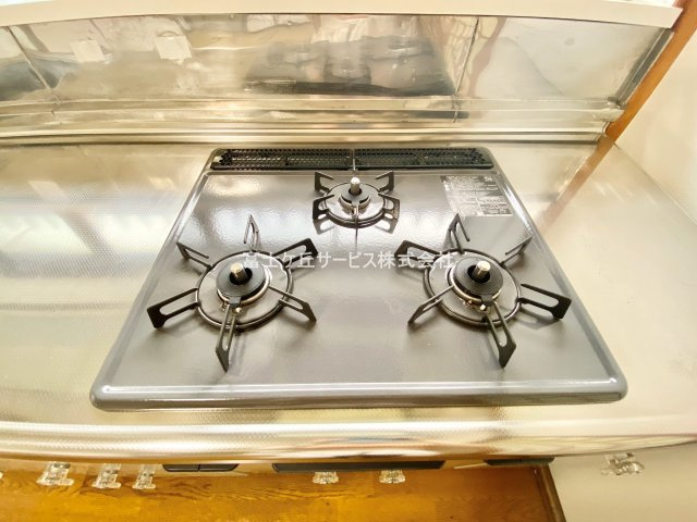 3口コンロです