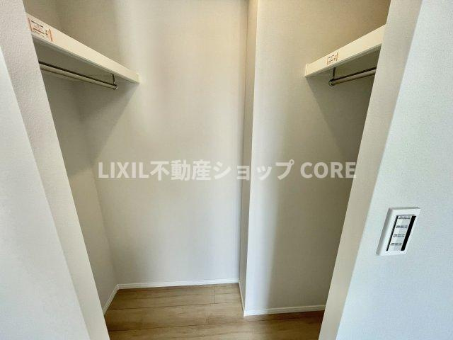 全居室に収納を完備しておりますので、居室の全空間を有効活用出来ます。　