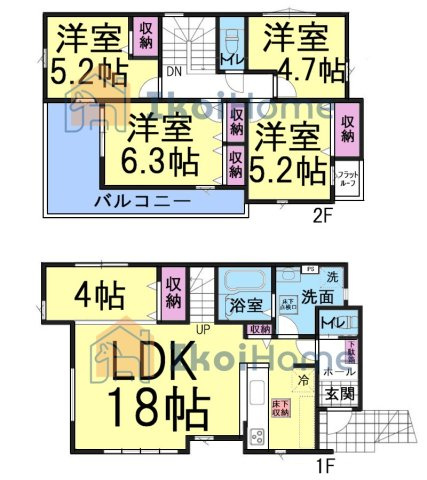 間取り：328000641647