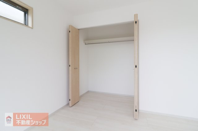 【収納】現地完成写真。しっかり収納がついております！