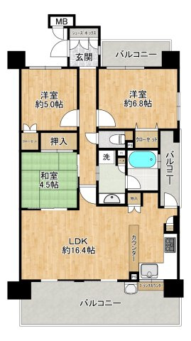 間取り：323000515145