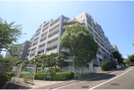 コモンシティ湘南衣笠ノース・リッジ棟の外観