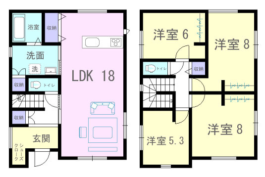 間取り：342000017366