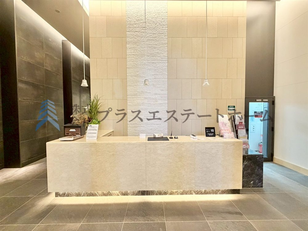 コンシェルジュカウンター♪居住者の皆様の暮らしをサポートします♪