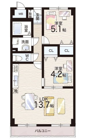 間取り：328000643101