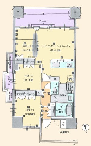 間取り：313004661568