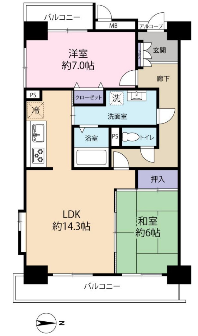 間取り：313004561664