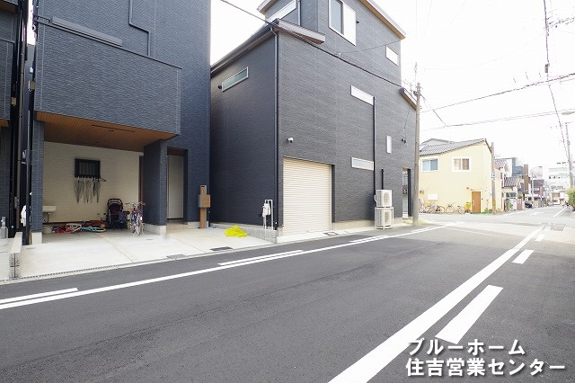 別角度からの前面道路です！