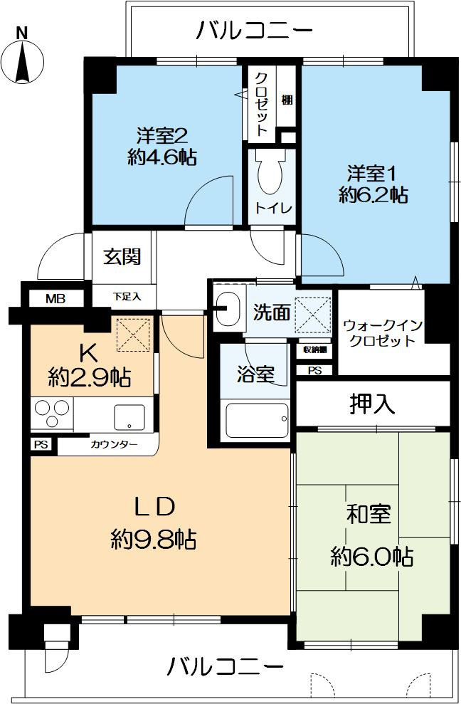 間取り：328000661163