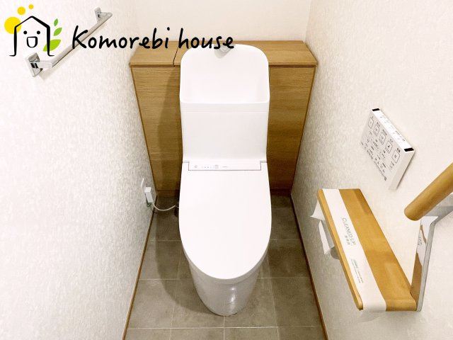 コンパクトで使いやすいトイレです