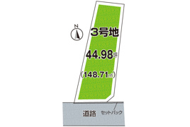 柏原市田辺 第2期 売土地の間取り