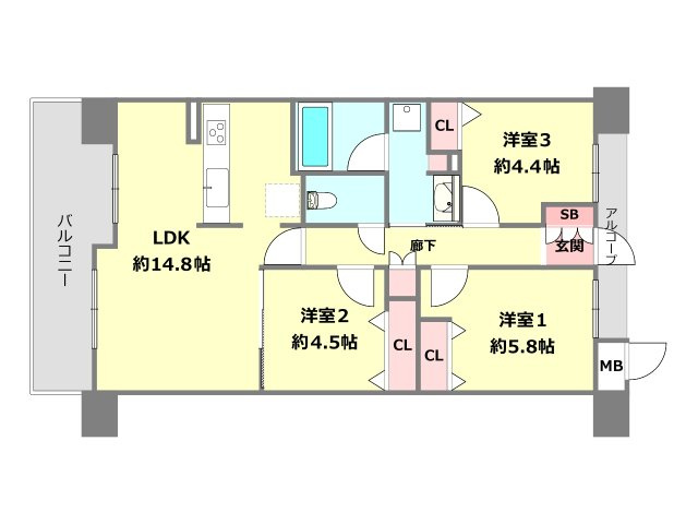 間取り：328000672058
