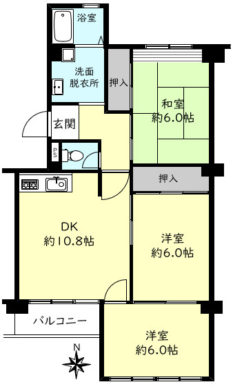 間取り：328000523625