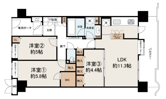 間取り：327002863636