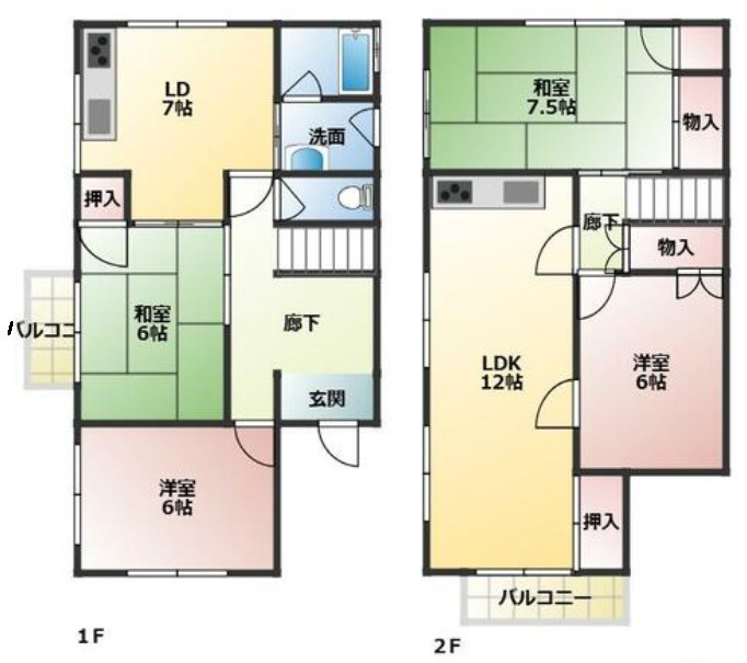 間取り：328000681262