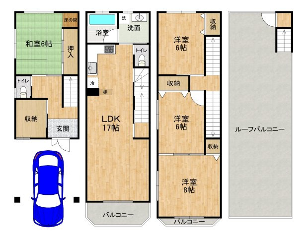 間取り：327001638659