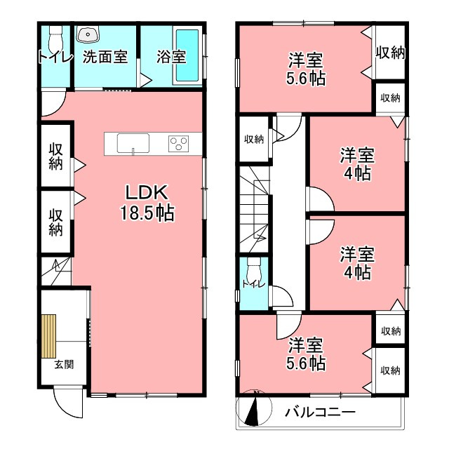 間取り：323000463408