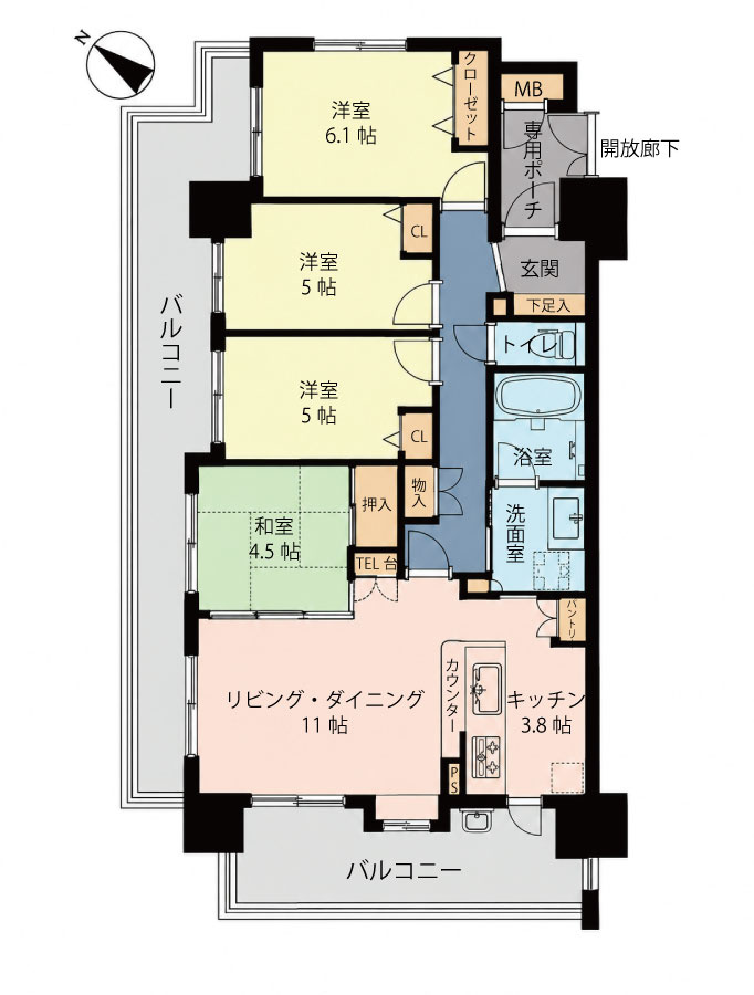 間取り：334000272145