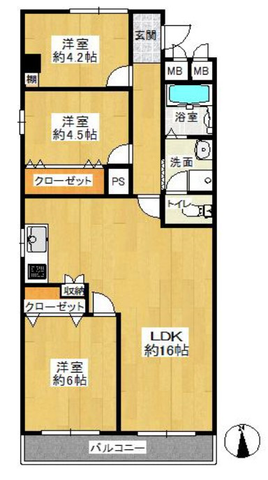 間取り：328000579765